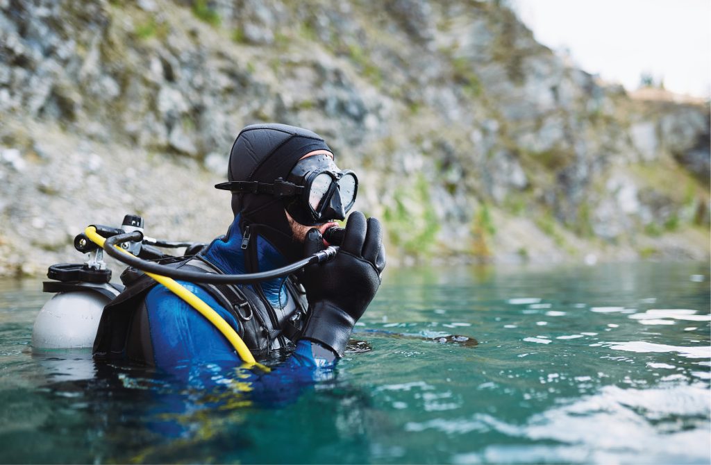 Nurkowanie forma niekonwecjonalnego wsparcia rehabilitacji