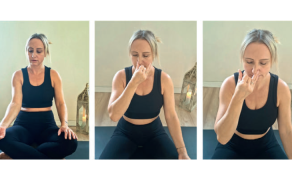 Fot. 11-13. Nadi shodhana – oczyszczający oddech